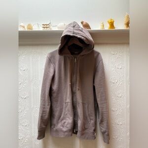 Reigning Champ Men's Gray-brown Hoodie Sweater